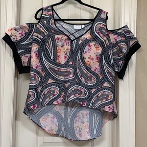 Cold Shoulder Blouse